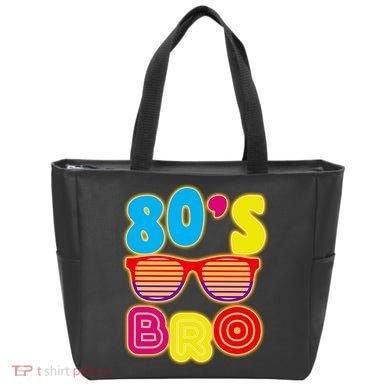 80's Bro Retro Shades Tote Bag