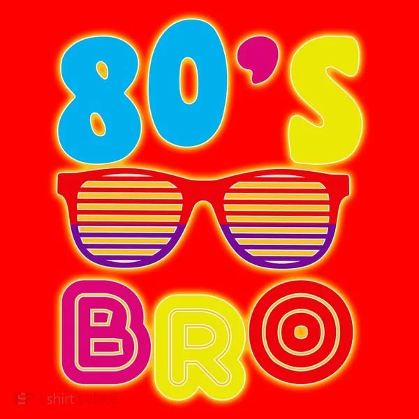 80's Bro Retro Shades Santa Hat