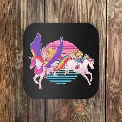 80's Girl Vintage Classic Coaster