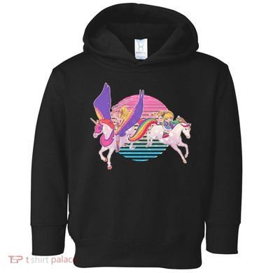 80's Girl Vintage Classic Toddler Hoodie