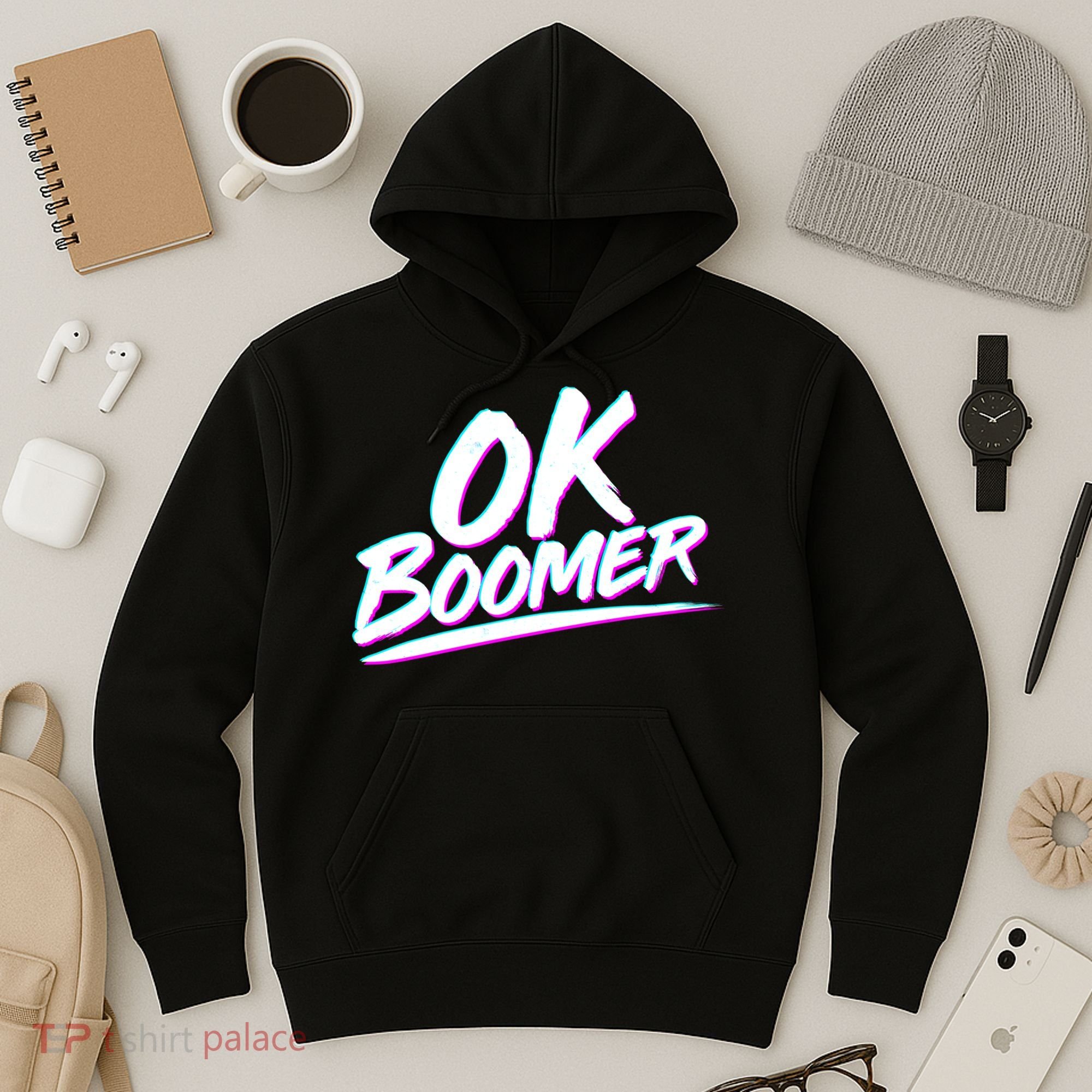 80's Retro Ok Boomer Hoodie