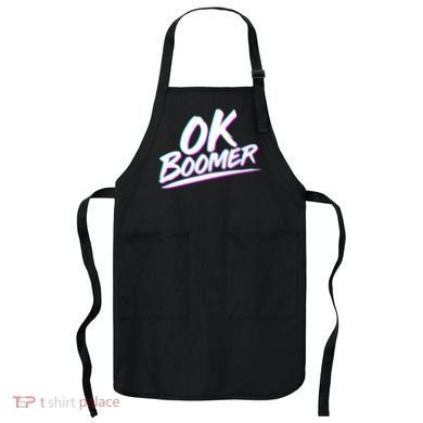 80's Retro Ok Boomer Apron