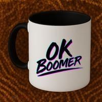 80's Retro Ok Boomer Coffee Mug thumb 2