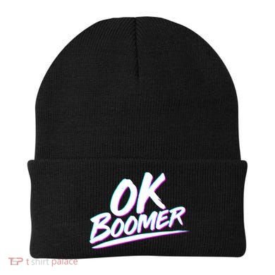 80's Retro Ok Boomer Beanie