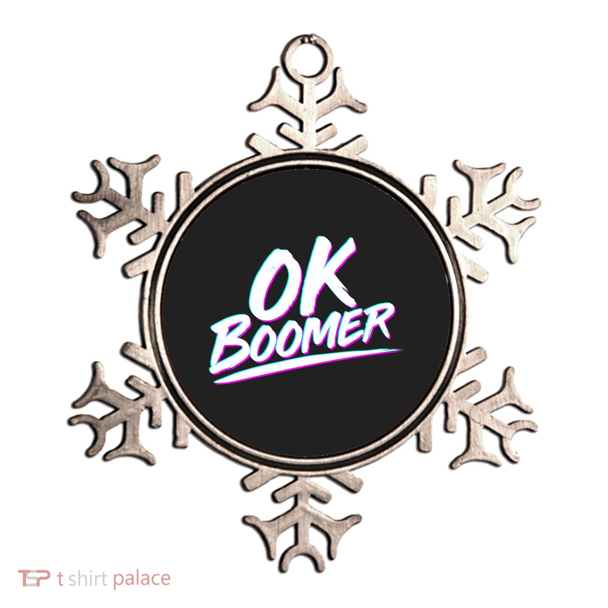 80's Retro Ok Boomer Ornament