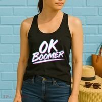 80's Retro Ok Boomer Women's Tank Top thumb 2