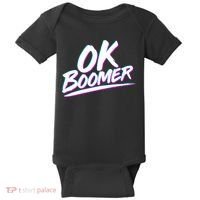80's Retro Ok Boomer Baby Bodysuit thumb 0