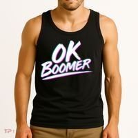80's Retro Ok Boomer Tank Top thumb 3