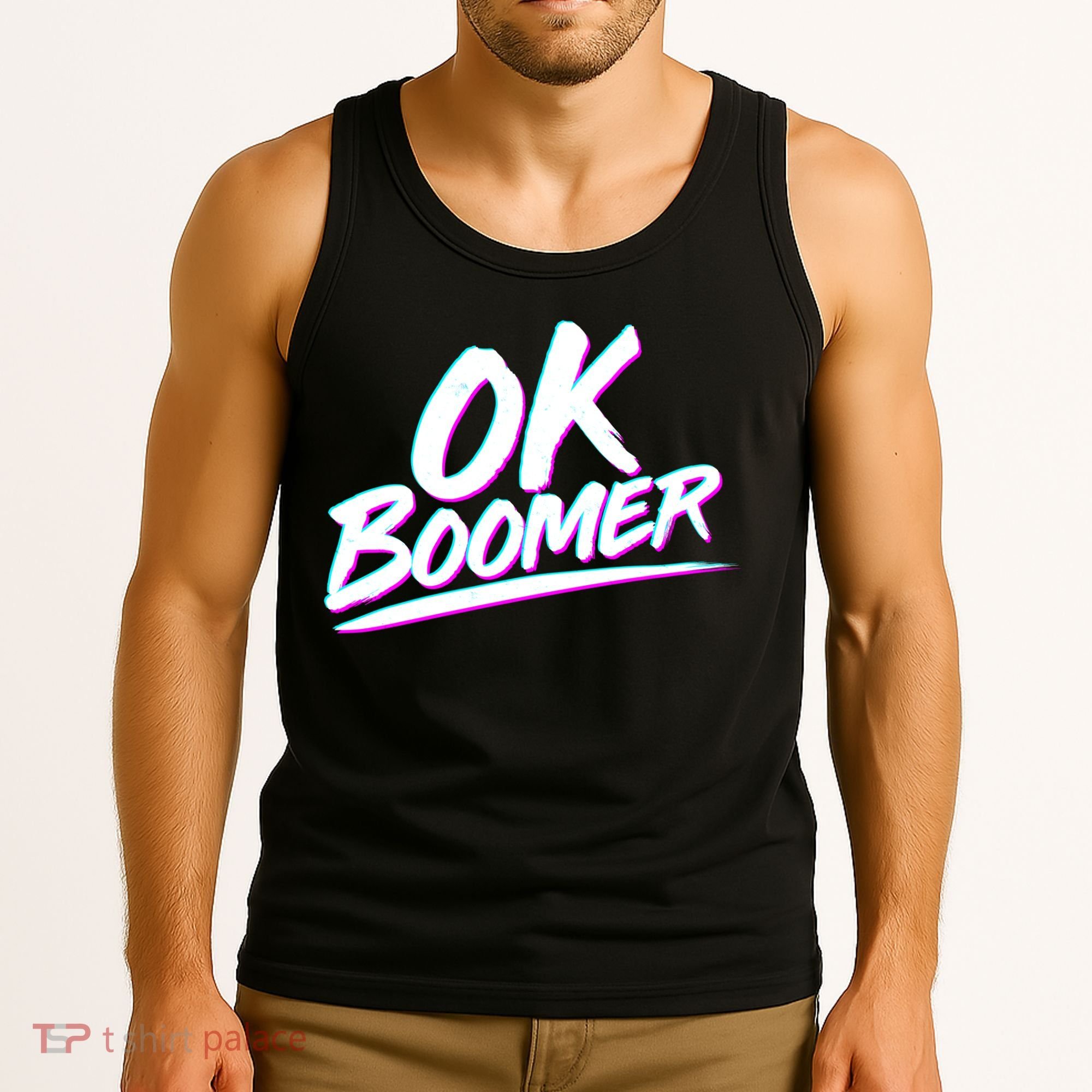 80's Retro Ok Boomer Tank Top