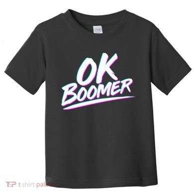 80's Retro Ok Boomer Toddler T-Shirt