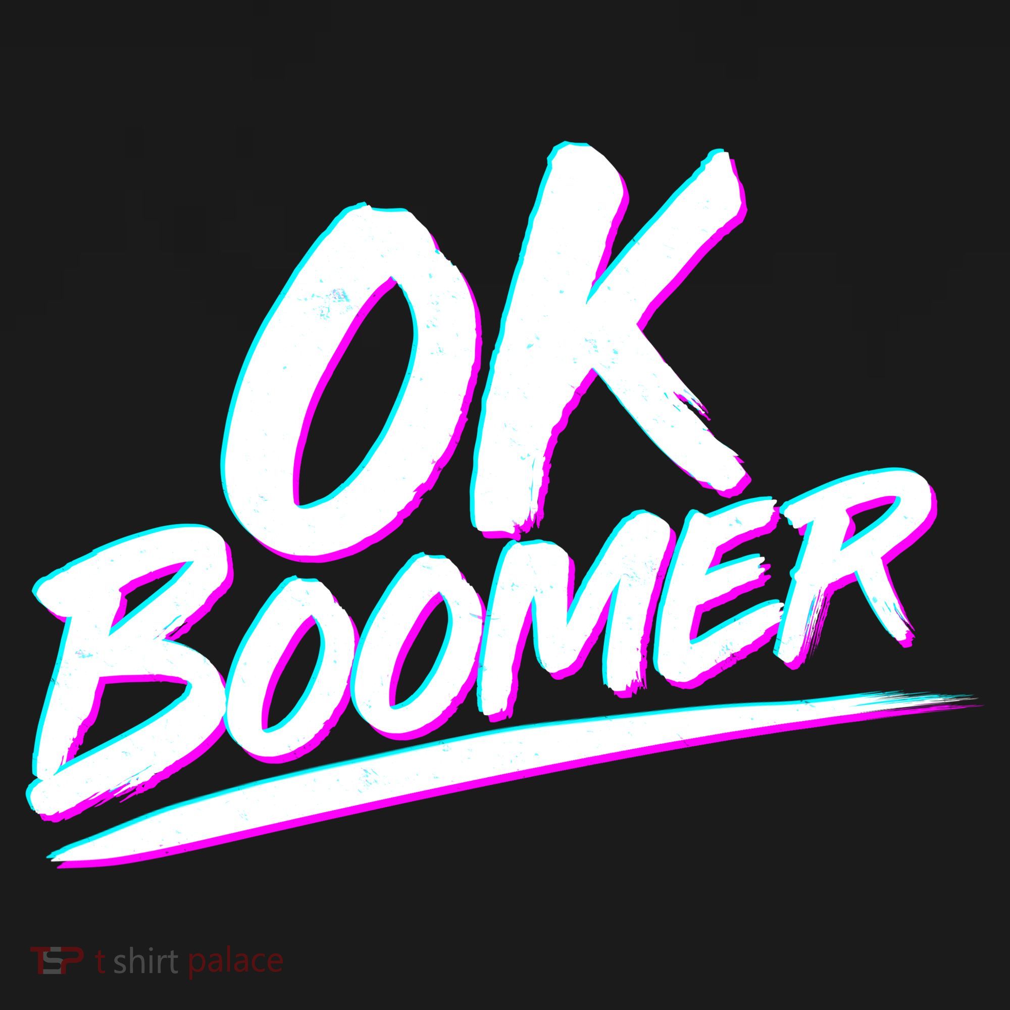 80's Retro Ok Boomer Women's Long Sleeve Shirt