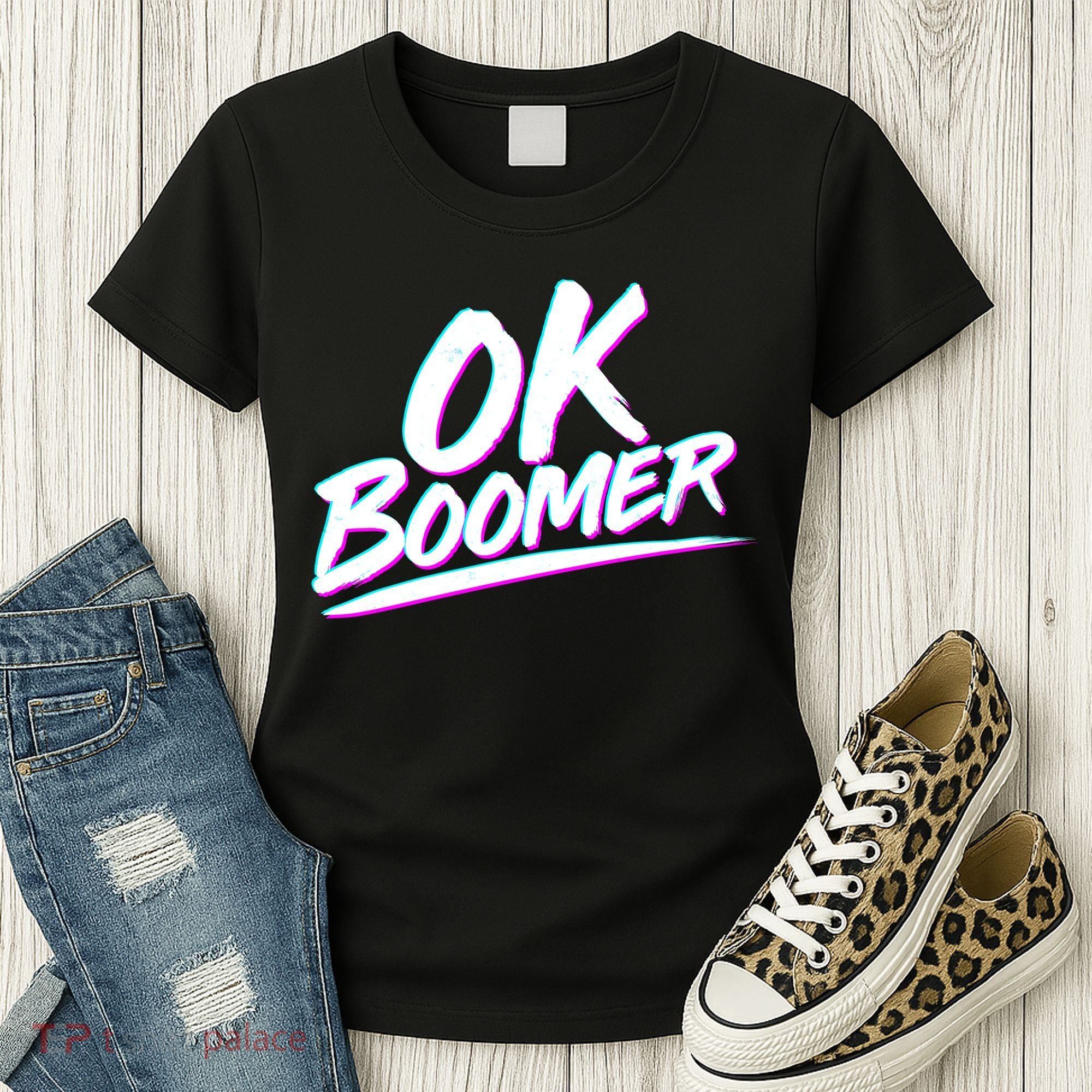 80's Retro Ok Boomer Women's T-Shirt
