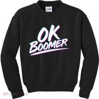 80's Retro Ok Boomer Kids Sweatshirt thumb 0