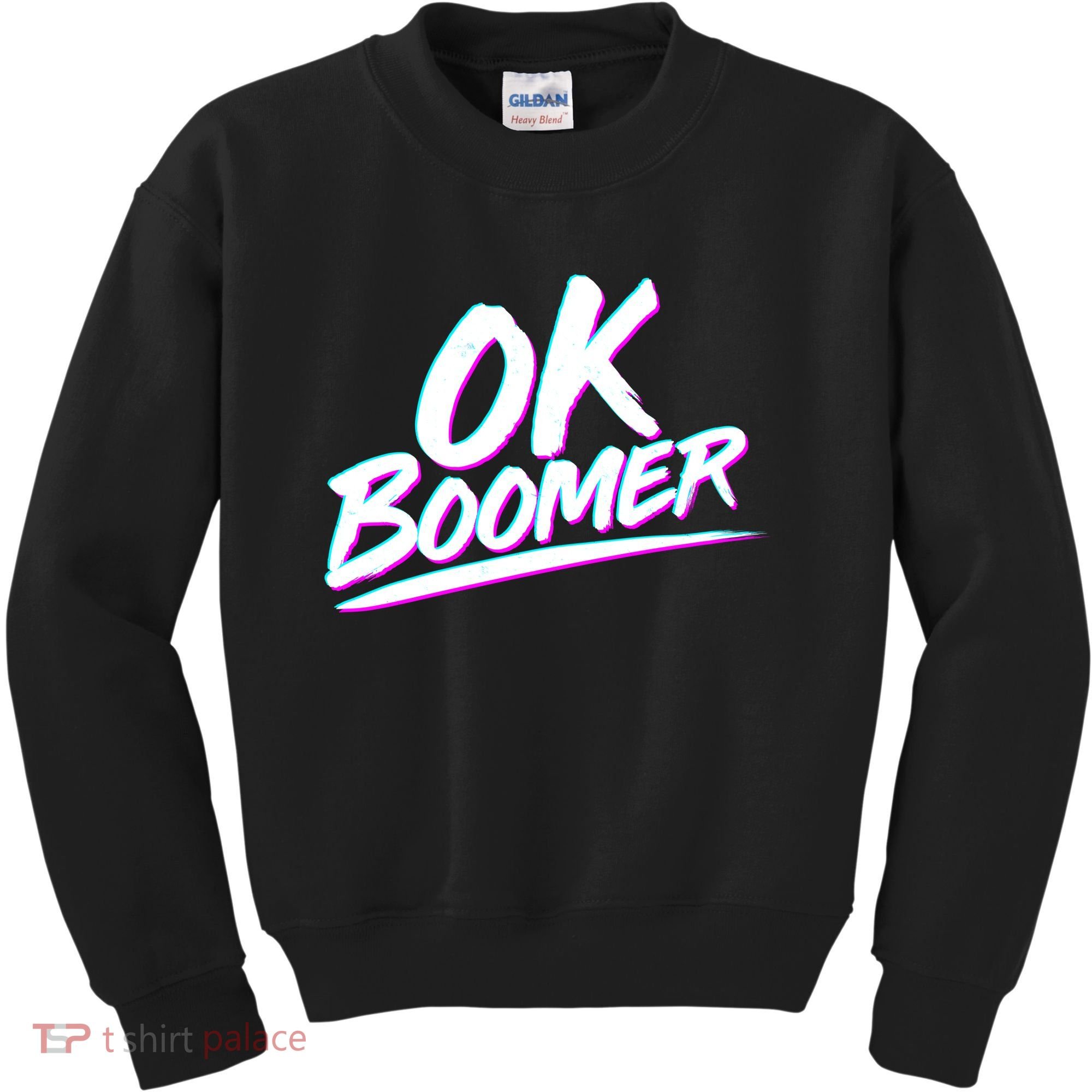 80's Retro Ok Boomer Kids Sweatshirt