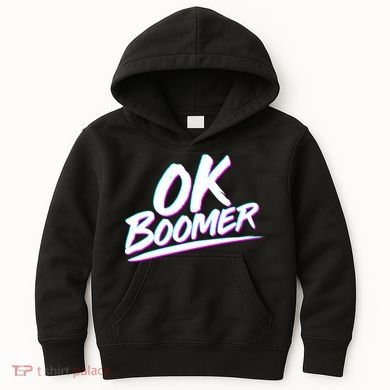 80's Retro Ok Boomer Kids Hoodie