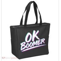 80's Retro Ok Boomer Tote Bag thumb 2