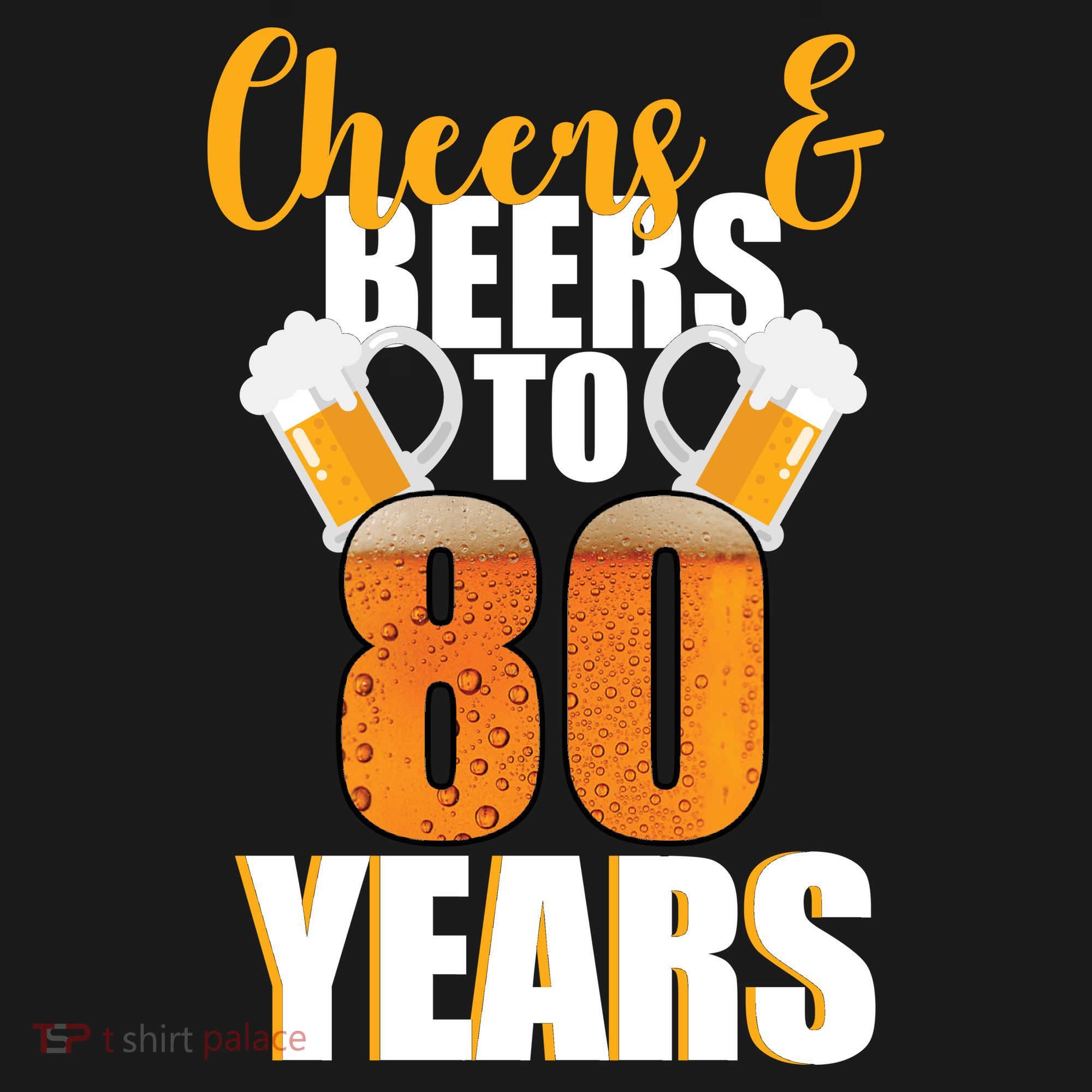80th Birthday Cheers & Beers To 80 Years Backpack