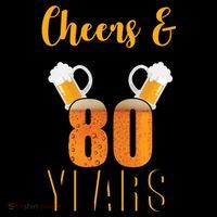 80th Birthday Cheers & Beers To 80 Years Coffee Mug thumb 5