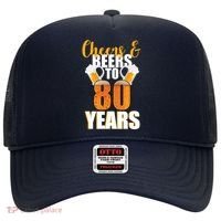 80th Birthday Cheers & Beers To 80 Years Hat thumb 0