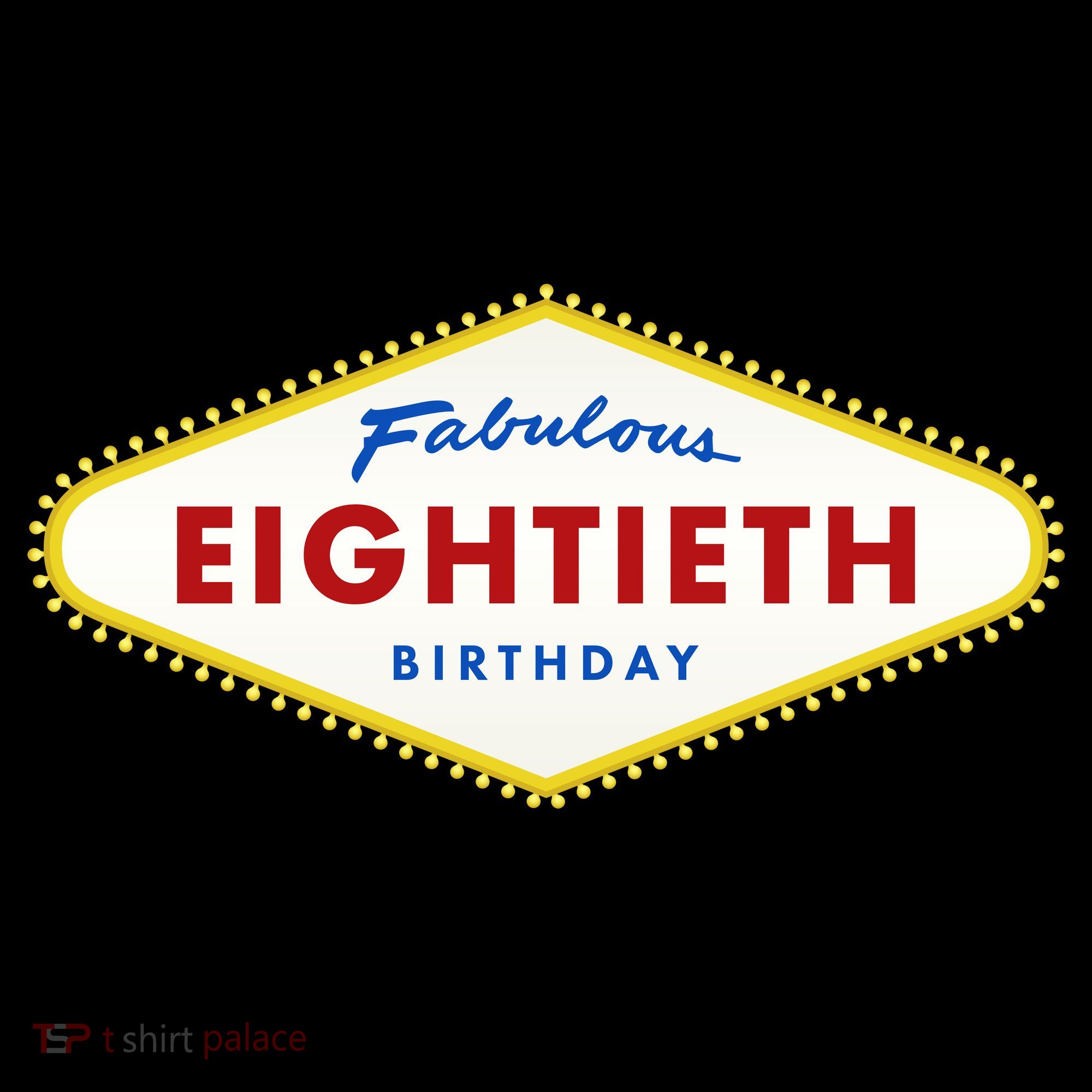 80th Birthday Las Vegas Fabulous Eightieth Coffee Mug