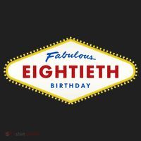 80th Birthday Las Vegas Fabulous Eightieth Tumbler thumb 3