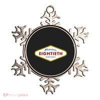80th Birthday Las Vegas Fabulous Eightieth Ornament thumb 0