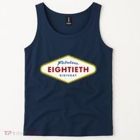80th Birthday Las Vegas Fabulous Eightieth Tank Top thumb 2
