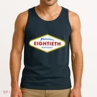80th Birthday Las Vegas Fabulous Eightieth Tank Top thumb 3