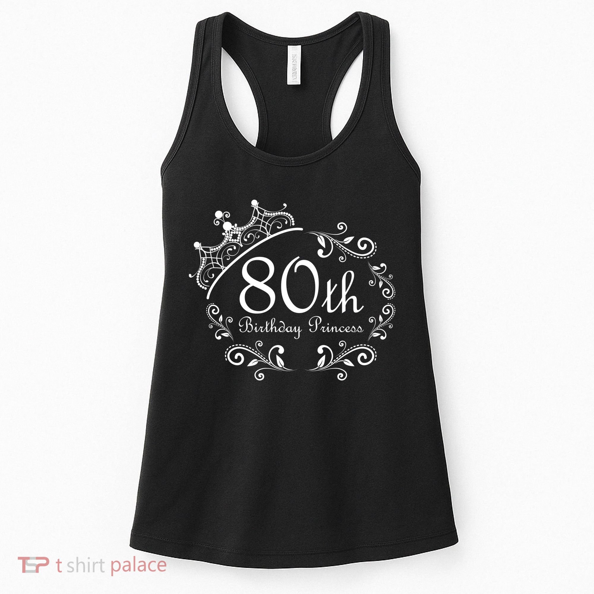 80th Birthday Princess Women's Tank Top