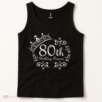 80th Birthday Princess Tank Top thumb 2
