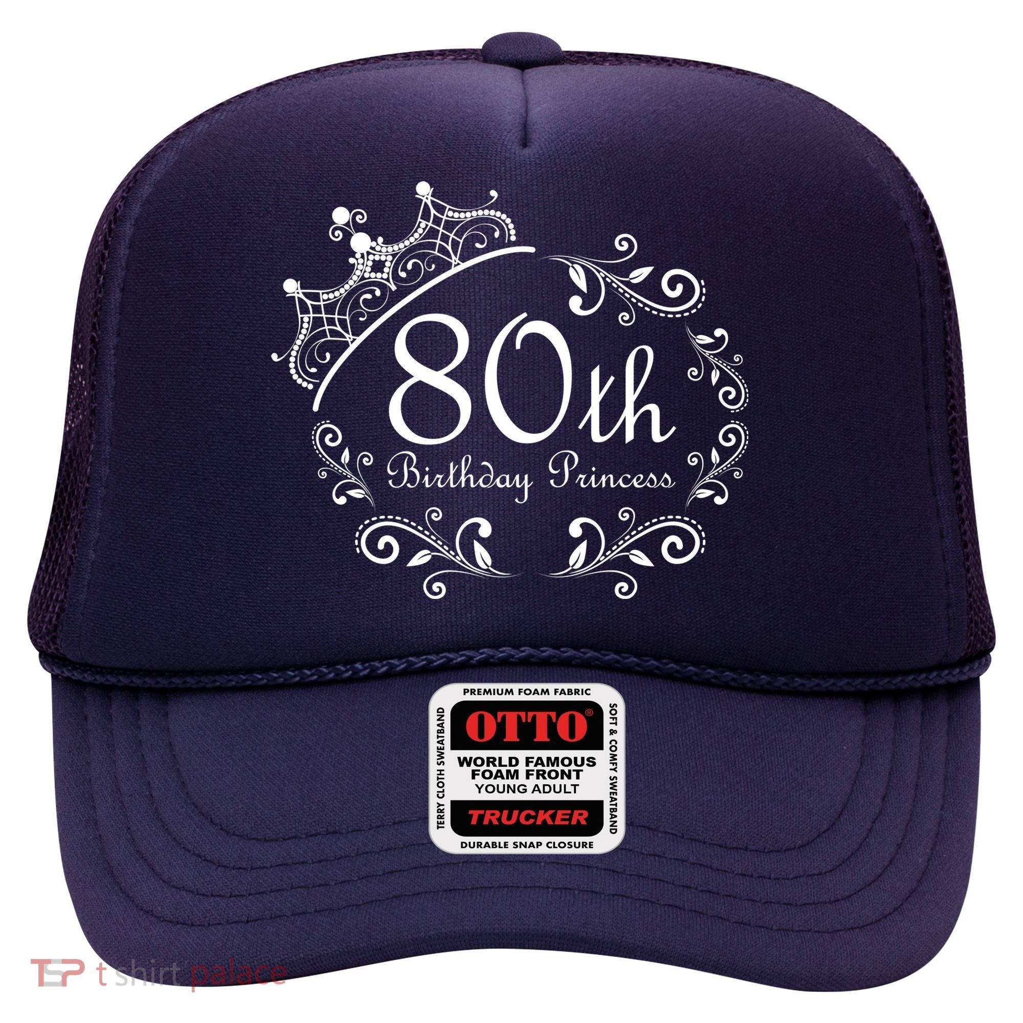 80th Birthday Princess Hat