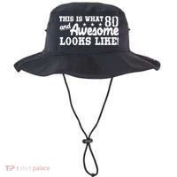 80th Birthday This Is What Awesome Looks Like  Bucket Hat thumb 0
