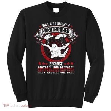 82nd 101st Airborne Paratrooper Military Sweatshirt