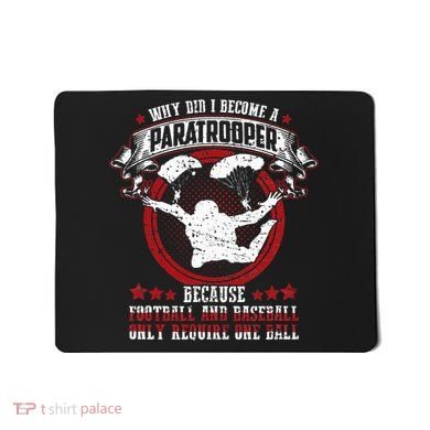 82nd 101st Airborne Paratrooper Military Mousepad