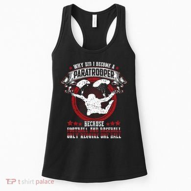 82nd 101st Airborne Paratrooper Military Women's Tank Top