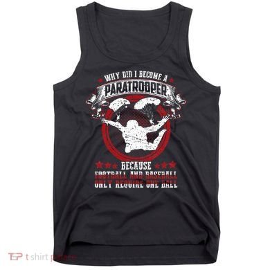 82nd 101st Airborne Paratrooper Military Tank Top