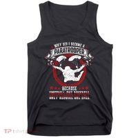 82nd 101st Airborne Paratrooper Military Tank Top thumb 0