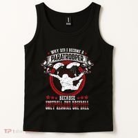 82nd 101st Airborne Paratrooper Military Tank Top thumb 2