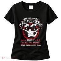 82nd 101st Airborne Paratrooper Military Women's T-Shirt thumb 0