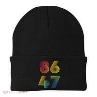 86 47 Anti Trump 8647 Impeach 47 Antitrump President Beanie thumb 0