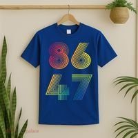 86 47 Anti Trump 8647 Impeach 47 Antitrump President T-Shirt thumb 2