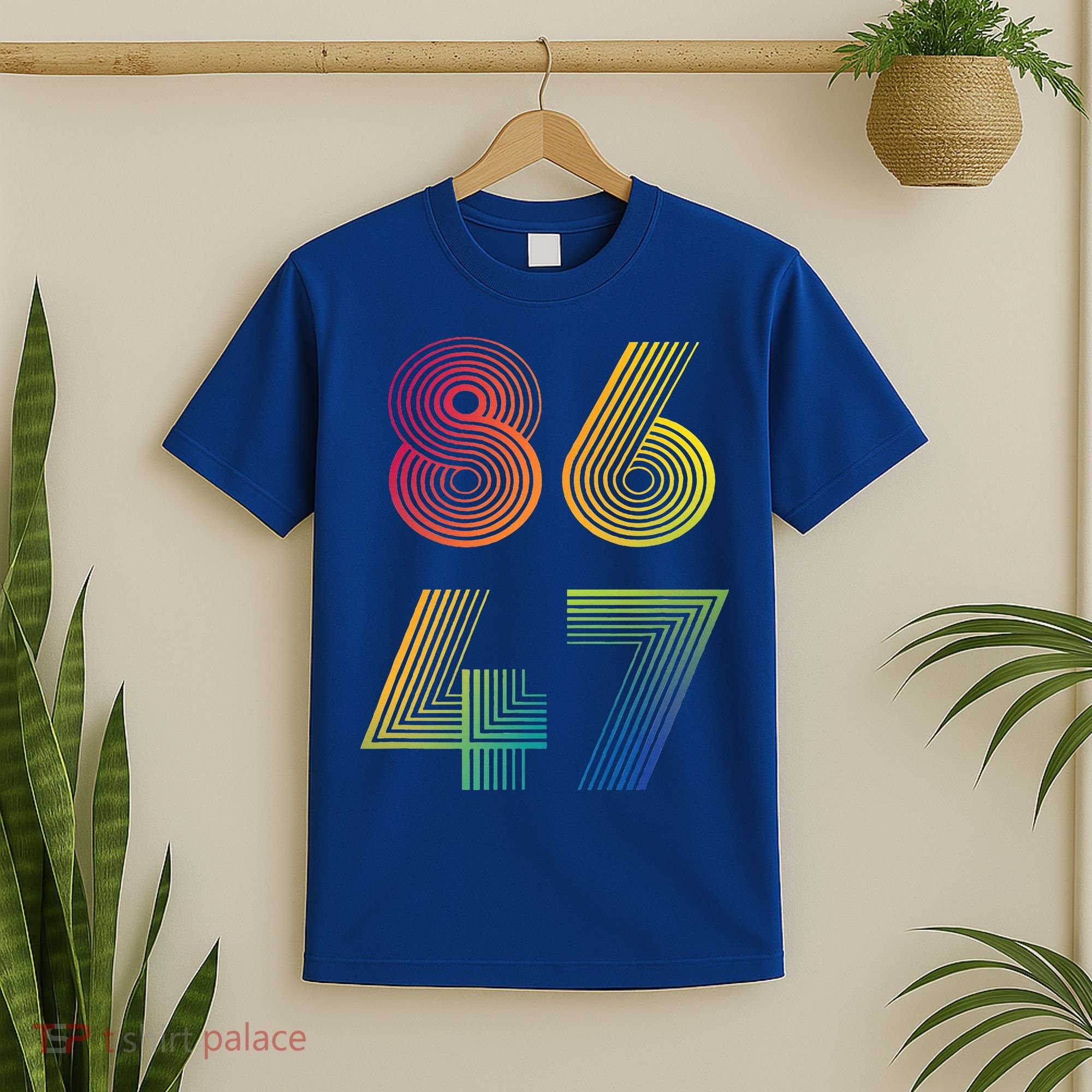 86 47 Anti Trump 8647 Impeach 47 Antitrump President T-Shirt