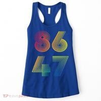86 47 Anti Trump 8647 Impeach 47 Antitrump President Women's Tank Top thumb 0