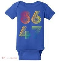 86 47 Anti Trump 8647 Impeach 47 Antitrump President Baby Bodysuit thumb 0