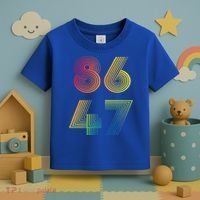 86 47 Anti Trump 8647 Impeach 47 Antitrump President Toddler T-Shirt thumb 3