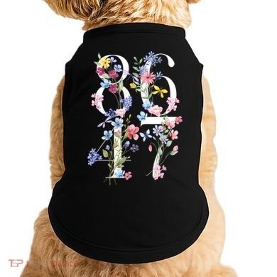 86 47 Floral Boho Style Doggie Tank