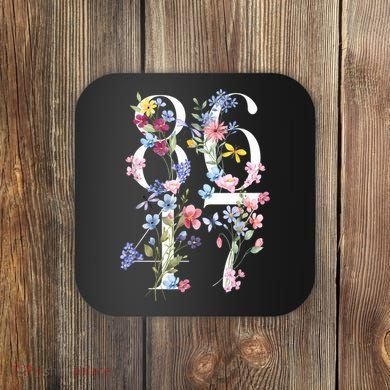 86 47 Floral Boho Style Coaster