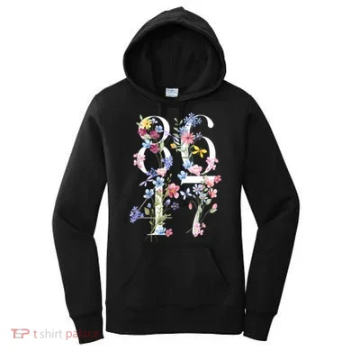 86 47 Floral Boho Style Women's Hoodie