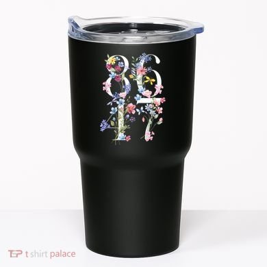 86 47 Floral Boho Style Tumbler
