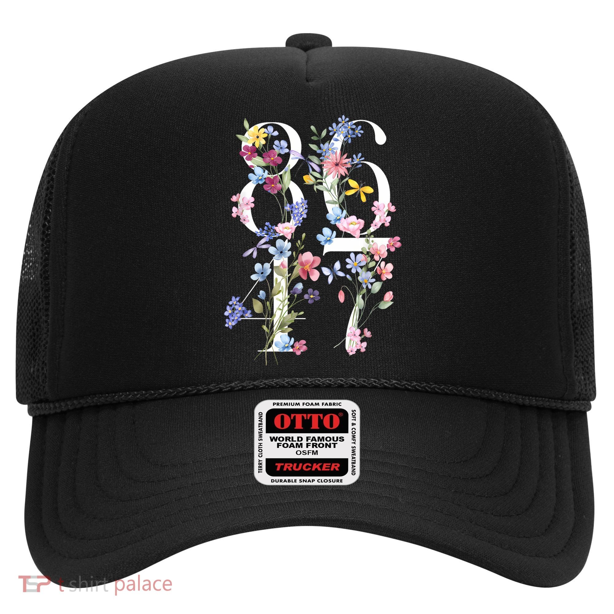 86 47 Floral Boho Style Hat